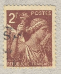Stamps France -  Iris