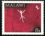 Stamps Africa - Malawi -  Arte rupestre de Chongoni