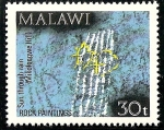 Stamps Africa - Malawi -  Arte rupestre de Chongoni