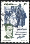 Stamps : Europe : Spain :  Literatura