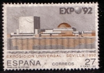 Stamps Spain -  expo92