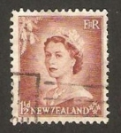 Stamps New Zealand -  isabel II