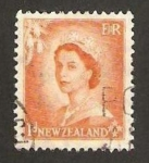 Stamps New Zealand -  Elizabeth II