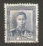Stamps New Zealand -  George VI