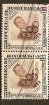 Stamps Honduras -  AROS  OLÍMPICOS
