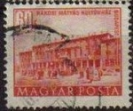 Stamps Hungary -  Hungria 1951 Scott 965 Sello Edificios Budapest Casa de la cultura Rakosi usado Magyar Posta M-1189 