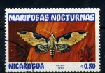 Sellos del Mundo : America : Nicaragua : serie- Mariposas nocturnas