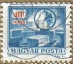 Sellos de Europa - Hungr�a -  HUNGRIA Magyar Posta 1973 T243 Sello Servicio Postal Autoservicio usado ScottJ267