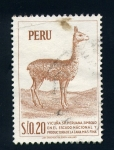 Stamps : America : Peru :  Vicuña