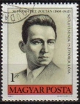 Stamps Hungary -  HUNGRIA Magyar Posta 1980 3444 Sello Personajes Martir Anti fascista Zoltan Schonherz Yvert2732 Scot