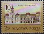 Stamps : Europe : Hungary :  HUNGRIA Magyar Posta 1987 3901 Sello Castillo Festetics Keszthely usado Scott3022
