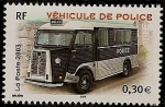 Stamps France -  Furgón Citröen  de Policía