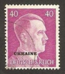 Stamps : Europe : Ukraine :  hitler