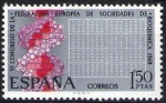 Stamps Spain -  VI Congreso Europeo de Bioquímica.