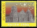 Stamps Philippines -  Iglesias barrocas,iglesia Miagao