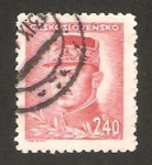 Stamps : Europe : Czechoslovakia :  milan rastilan stefanik, astronomo y filisofo