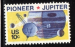 Sellos de America - Estados Unidos -  USA 1969: Pioneer 10