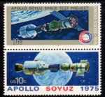 Stamps United States -  USA 1969: Apolo  Soyuz: