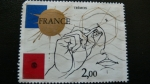 Stamps France -  Geometría