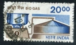 Stamps : Asia : India :  Bio Gas
