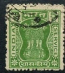 Sellos del Mundo : Asia : India : Escudo Antiguo Imper. Maurya