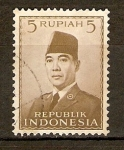 Stamps : Asia : Indonesia :  PRESIDENTE  SUKARNO