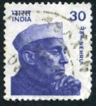Stamps : Asia : India :  Neru