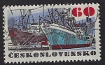 Sellos de Europa - Checoslovaquia -  Barcos