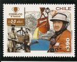 Stamps Chile -  El Teniente (Sewell)