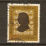 Stamps Germany -  ROBERT  SCHUMANN