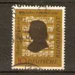 Sellos de Europa - Alemania -  ROBERT  SCHUMANN