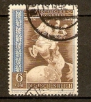 Stamps : Europe : Germany :  POSTILLON  Y  GLOBO