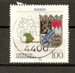 Sellos de Europa - Alemania -  Escudos de Alemania. Federal  (DBP)./ Bayern.