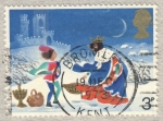Sellos de Europa - Reino Unido -  Christmas 1973  Good King Wenceslas