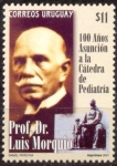 Stamps Uruguay -  100 AÑOS ASUNCIÓN A LA CÁTEDRA DE PEDIATRÍA