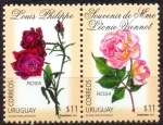 Stamps Uruguay -  ROSAS