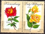 Stamps Uruguay -  ROSAS
