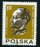 Stamps : Europe : Poland :  Aniversario Feliks Dzierzynsky