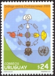 Stamps Uruguay -  DIALOGO ENTRE CIVILIZACIONES
