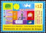 Stamps Uruguay -  PREVENCION EN EL CONSUMO DE DROGAS