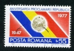 Stamps Romania -  30 Aniv. Republica Rumana