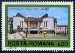 Stamps : Europe : Romania :  Teatro Estatal de Mures