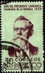 Stamps America - Mexico -  Plan de Guadalupe. Constitución de 1917. Centenario del nacimiento de CARRANZA.