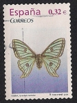 Stamps Spain -  Flora y fauna - Graelisia Isabelae