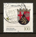 Stamps : Europe : Germany :  Escudos de Alemania.Federal (DBP)./ Rheinland-Pfalz.