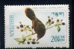 Stamps : Asia : Bhutan :  serie- Pajaros