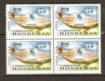 Stamps Honduras -  COLUMBINA  PASSERINA