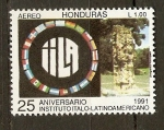 Sellos de America - Honduras -  INSTITUTO  LATINOAMERICANO