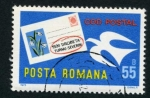 Stamps Romania -  Codigo Postal