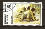 Stamps Africa - Republic of the Congo -  Dinosaurios.